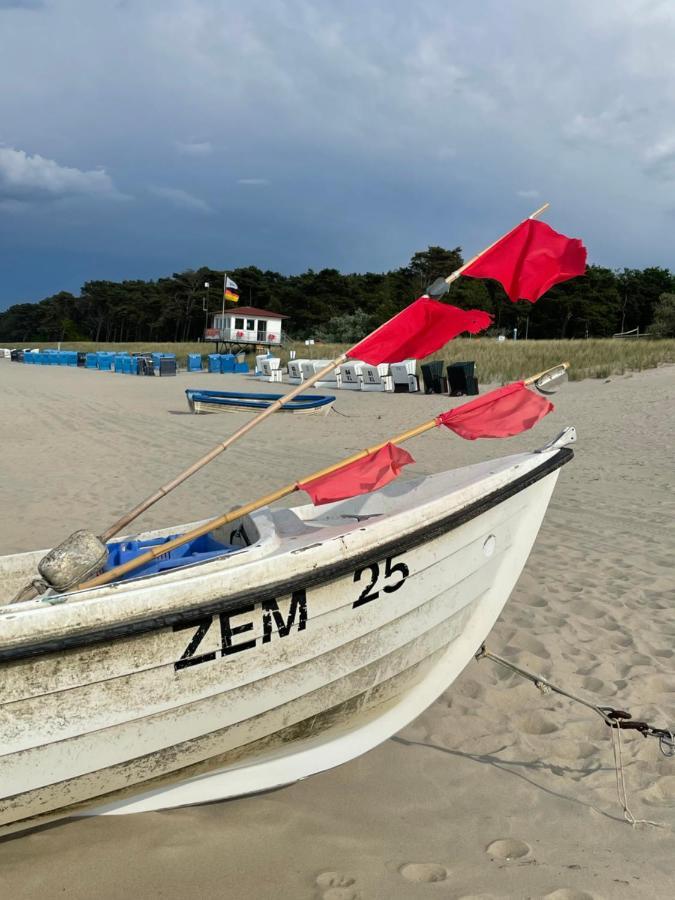 Appartement Tine Mit Balkon, Fahrraedern Und Strandkorb Im Sommer
