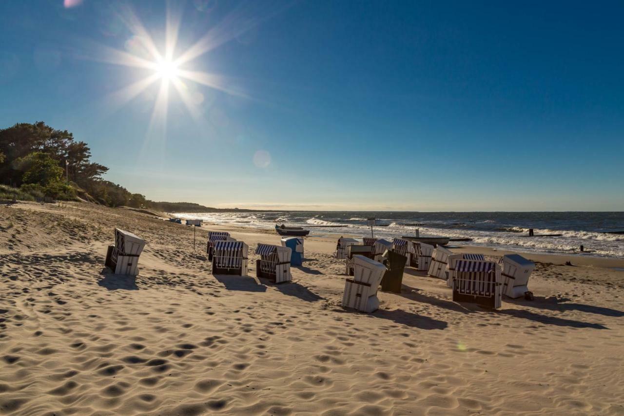 Apartament Tine Mit Balkon, Fahrraedern Und Strandkorb Im Sommer